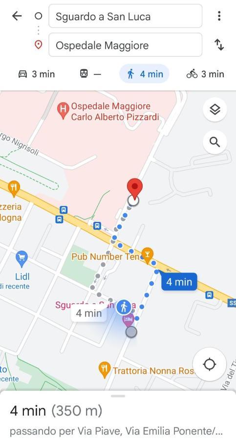 Sguardo A San Luca Apartment 博洛尼亚 外观 照片