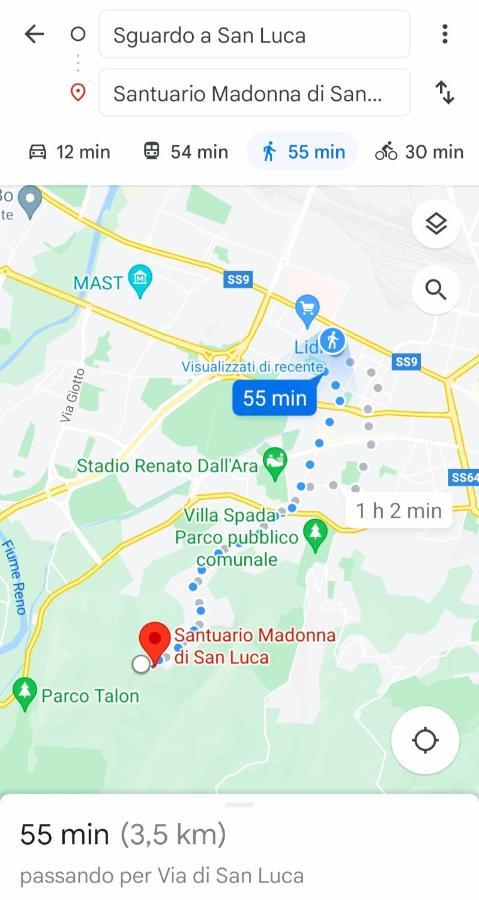 Sguardo A San Luca Apartment 博洛尼亚 外观 照片