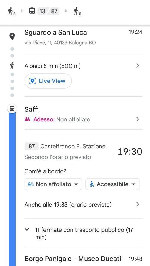 Sguardo A San Luca Apartment 博洛尼亚 外观 照片